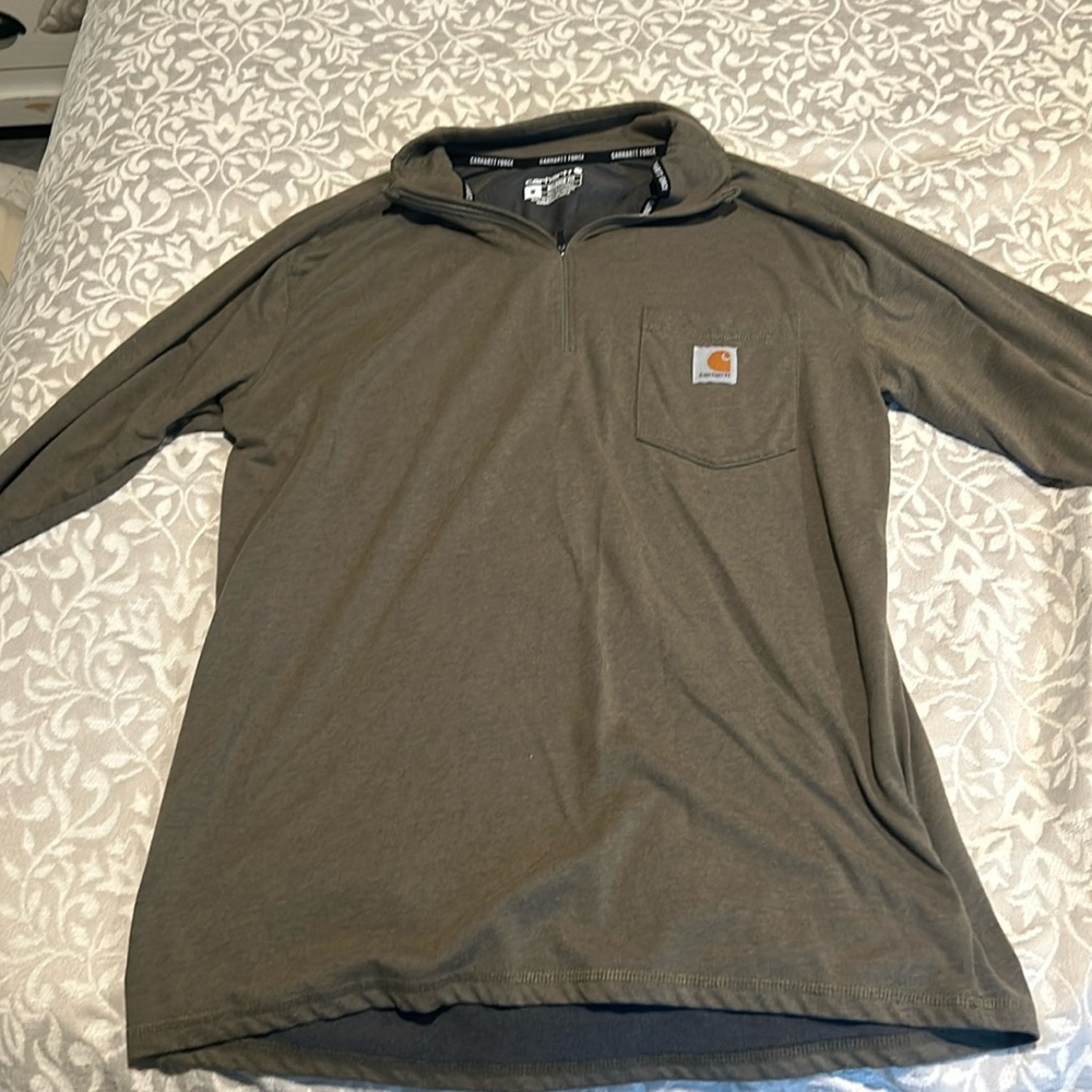Men’s carhartt quarter zip pullover